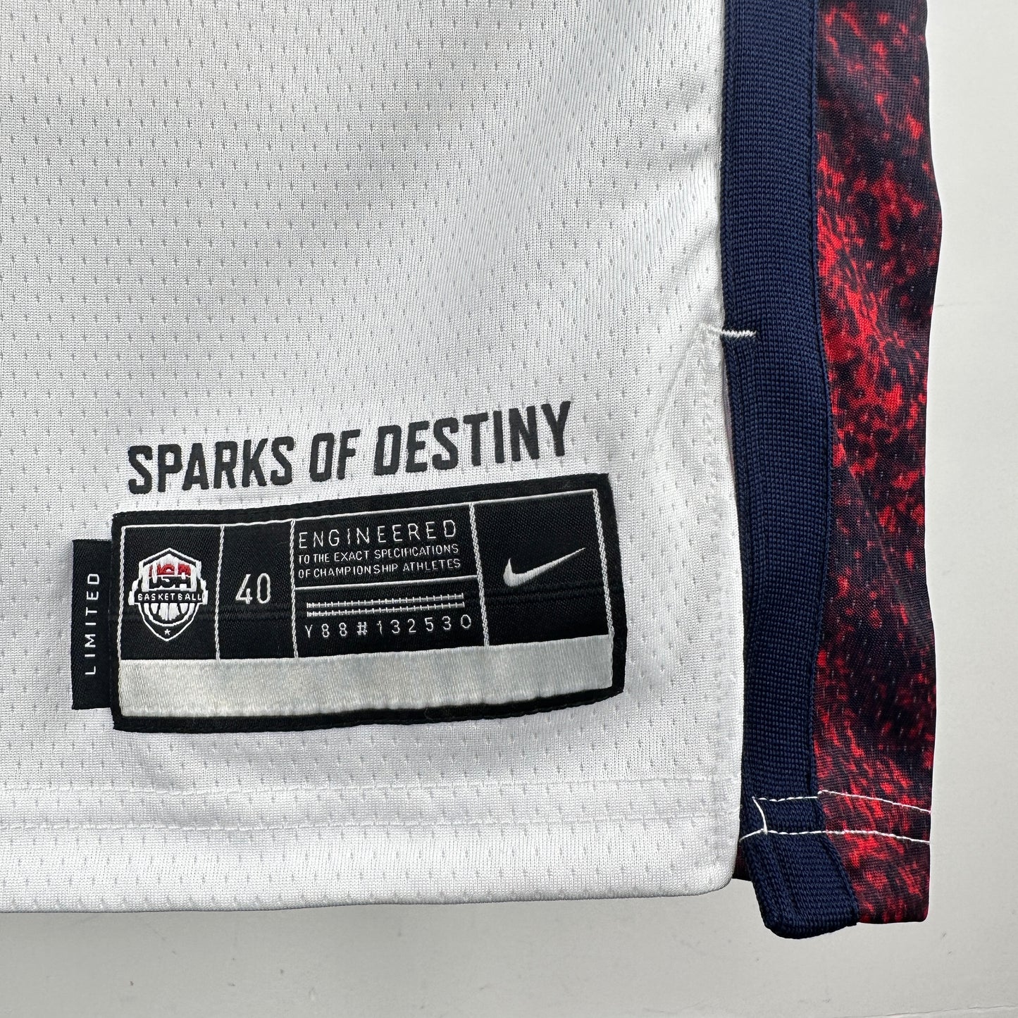 James #6 USA 2024 White Home Limited Jersey