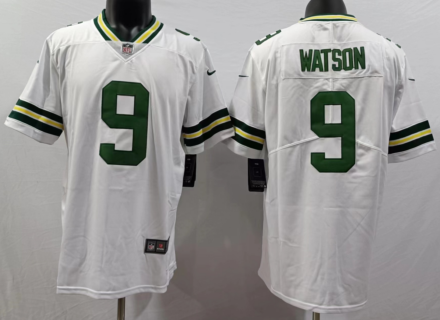 Green Bay Packers White Team Game Jersey