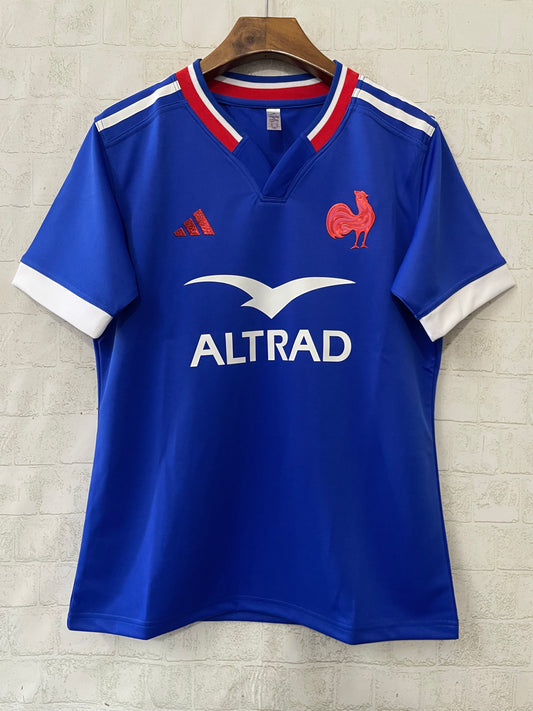 France 25-26 Blue Home Rugby Jersey