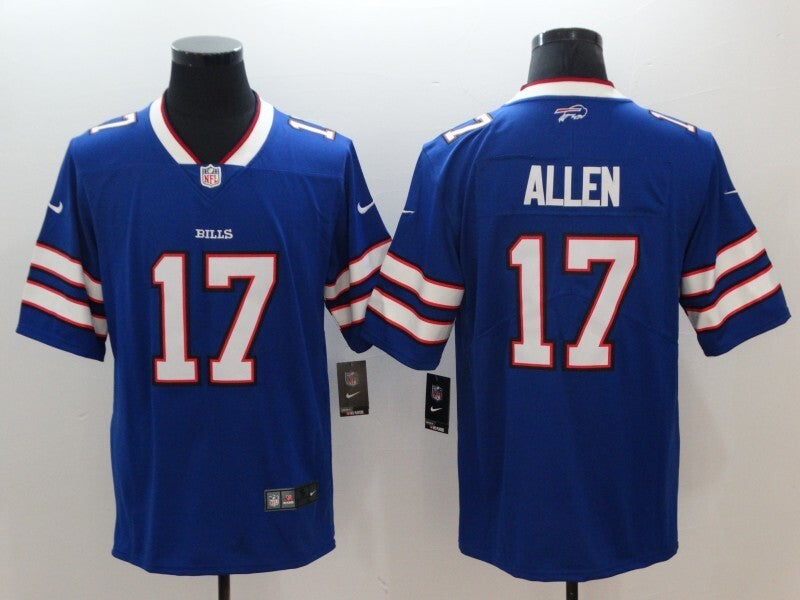 Josh Allen #17 Buffalo Bills Royal Blue Home 2025 Jersey