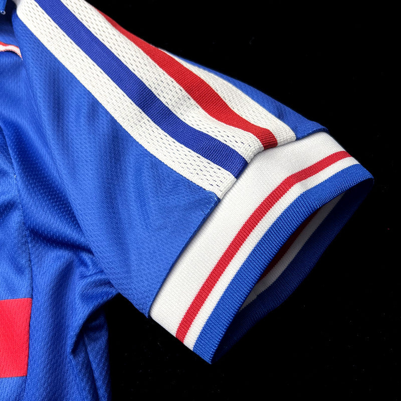 France 1998 Home Kid's Retro Kit (World Cup)