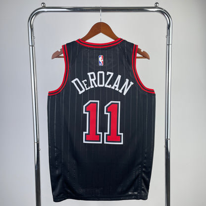 Chicago Bulls Black Swingman Statement Edition Jersey