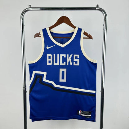 Milwaukee Bucks 24-25 City Edition Blue Jersey