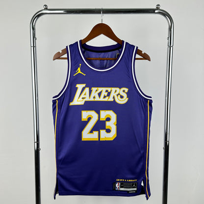 Los Angeles Lakers Purple Swingman Statement Edition Jersey