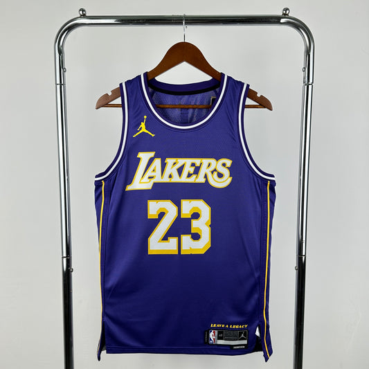 Los Angeles Lakers Purple Swingman Statement Edition Jersey
