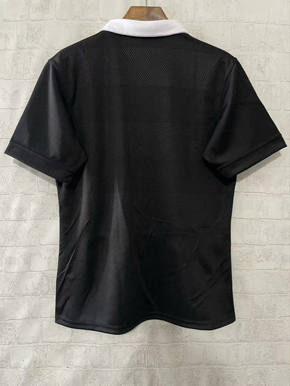New Zealand All Blacks 25-26 Black Home Rugby Jersey