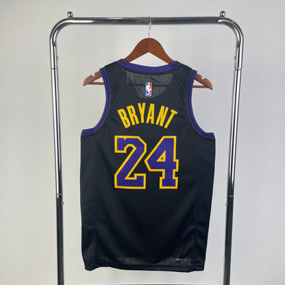 Los Angeles Lakers City Edition Black Swingman Jersey