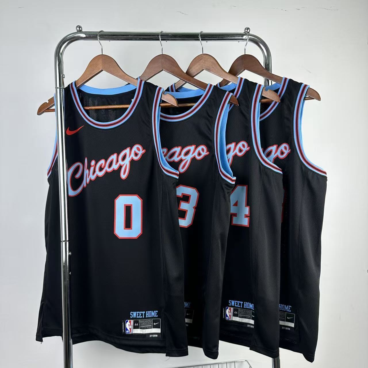 Chicago Bulls 25-26 Black City Edition Fastbreak Jersey