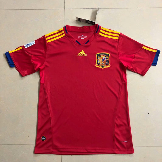 Spain 10-11 Home Retro Jersey