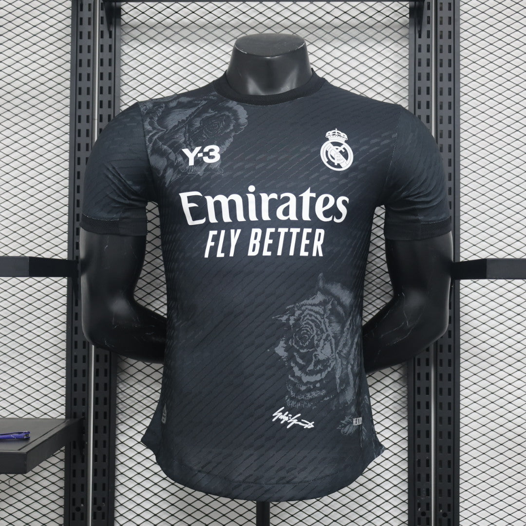 Real Madrid x Y3 "Black" 23-24 Fourth Jersey