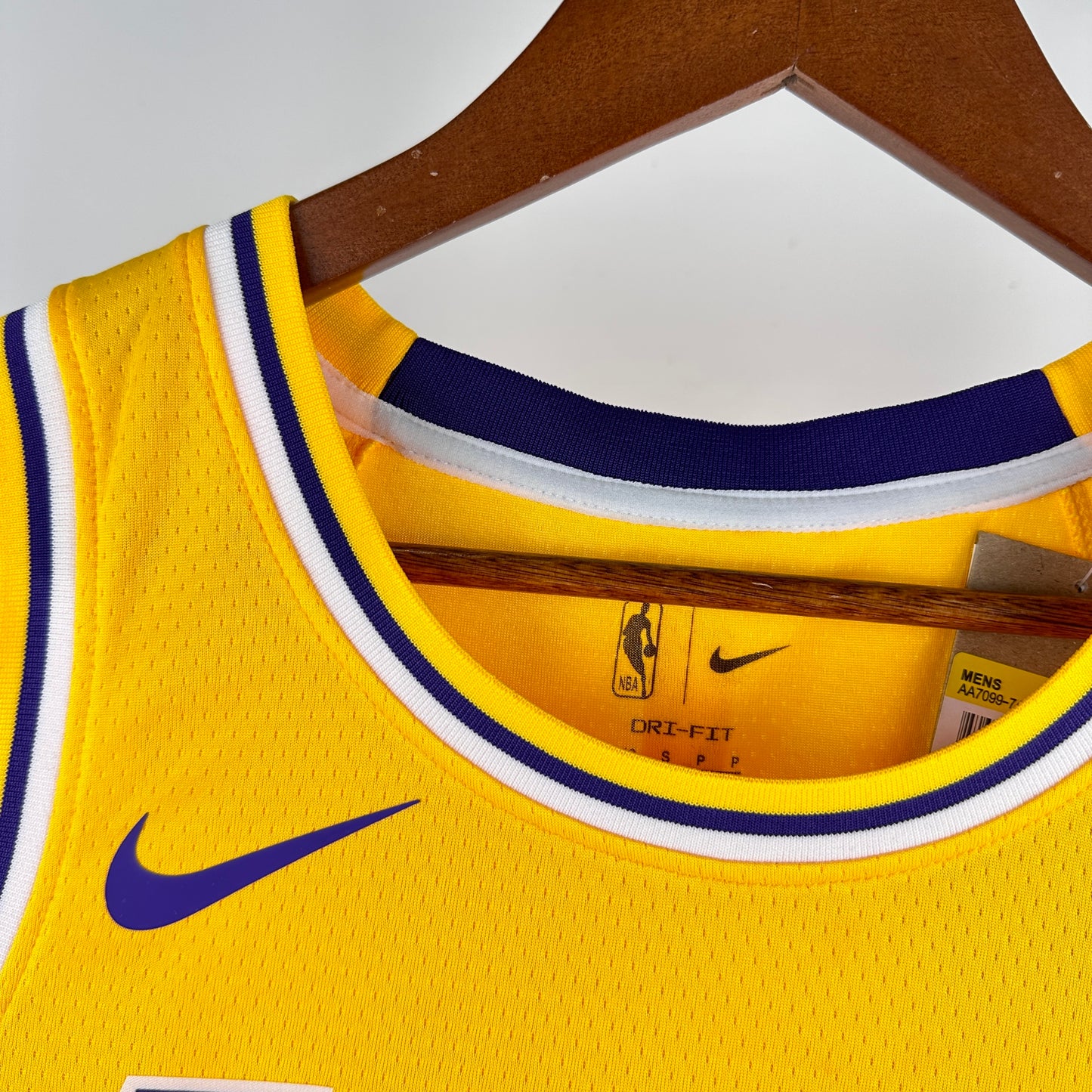 Los Angeles Lakers Icon Edition Yellow Swingman Jersey