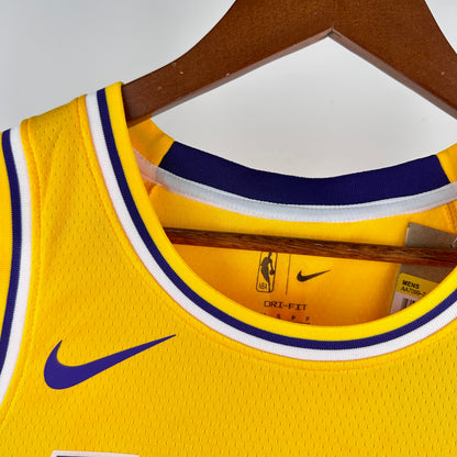 Los Angeles Lakers Icon Edition Yellow Swingman Jersey