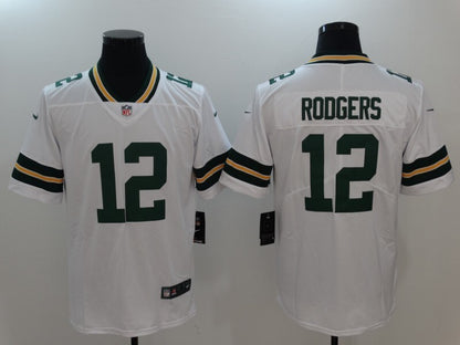 Green Bay Packers White Team Game Jersey