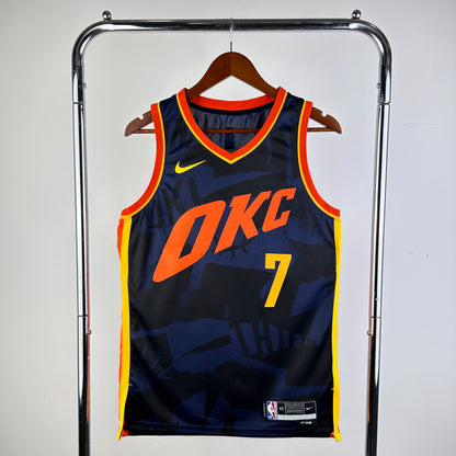 Oklahoma City Thunder 23-24 Navy City Edition Jersey