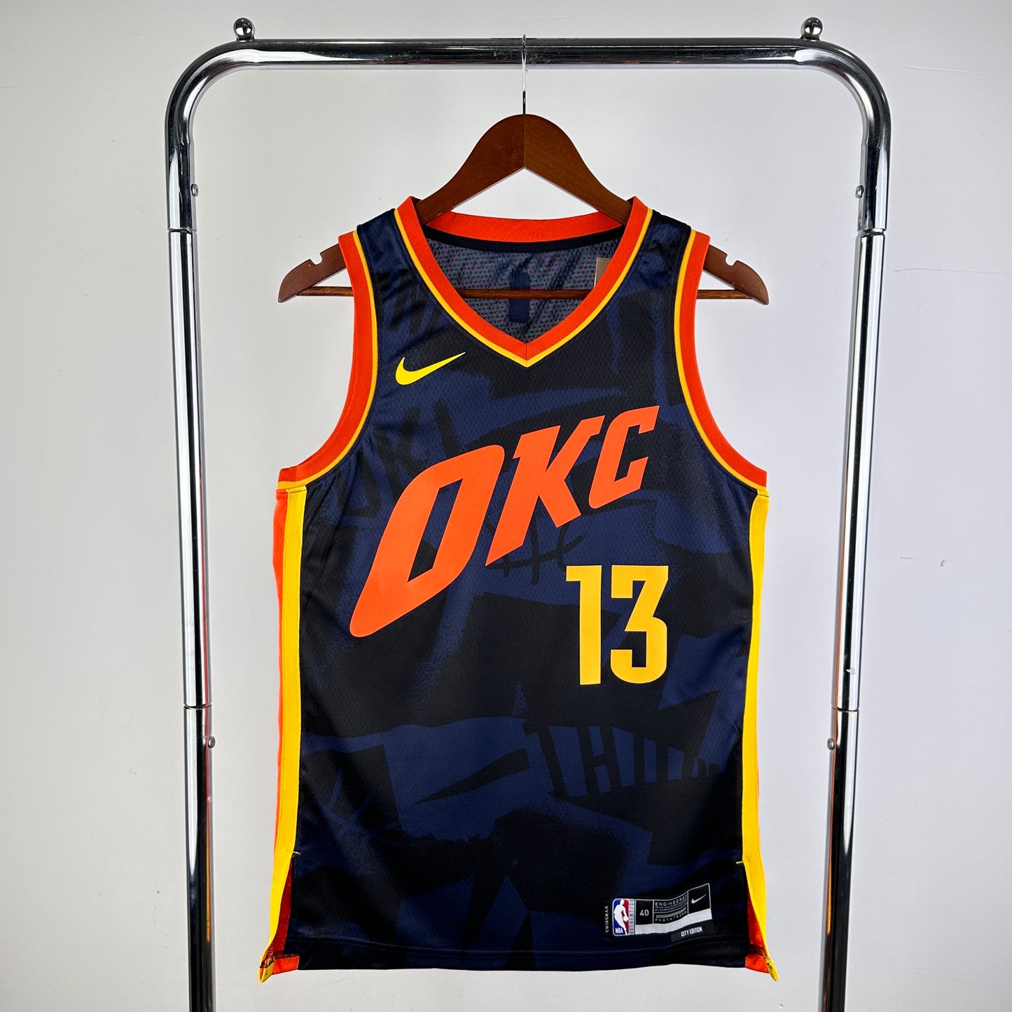 Oklahoma City Thunder 23-24 Navy City Edition Jersey