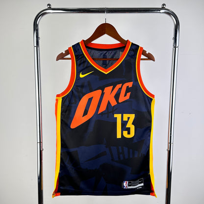 Oklahoma City Thunder 23-24 Navy City Edition Jersey