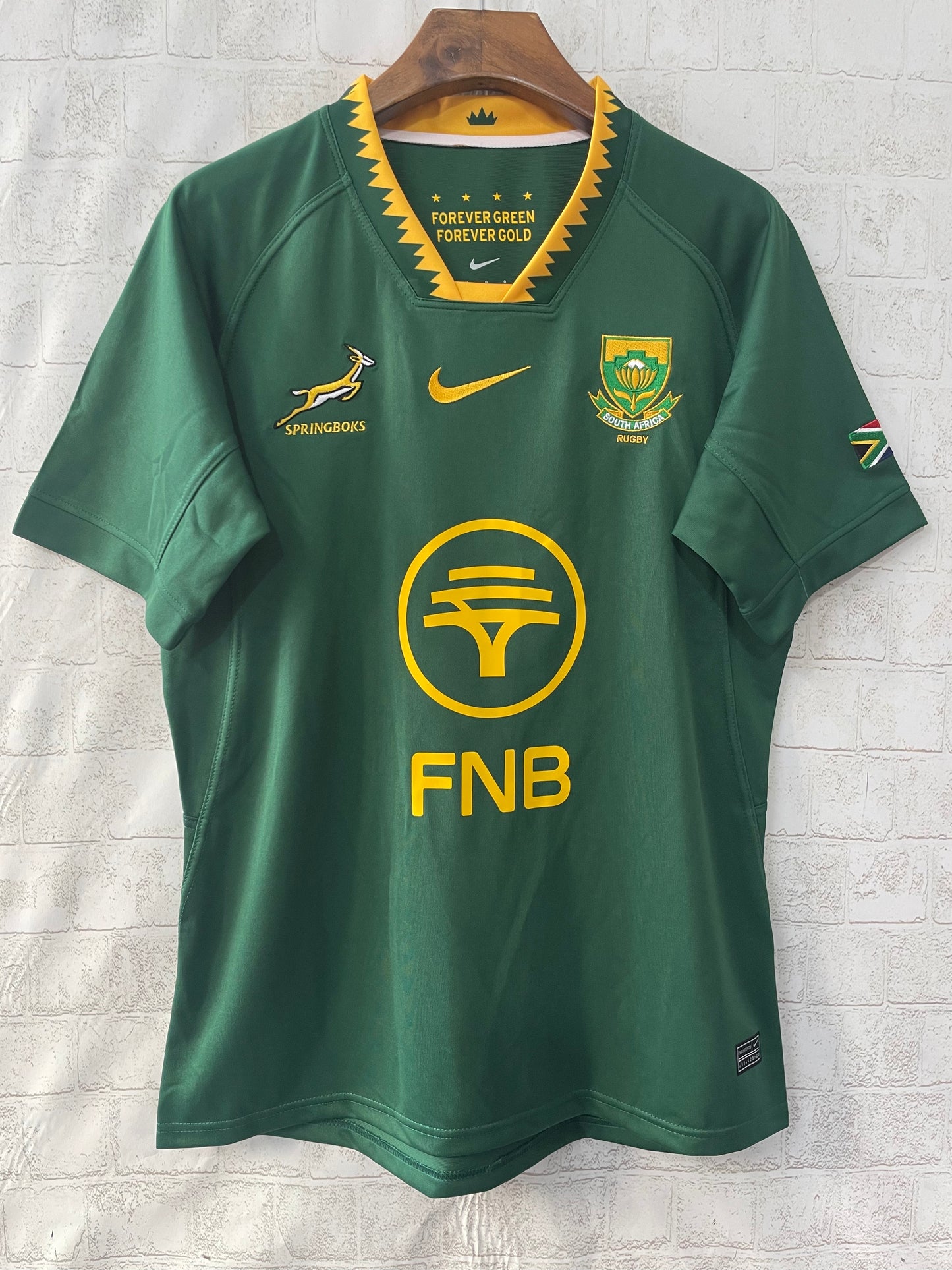 South Africa 25-26 Green Home Rugby Jersey