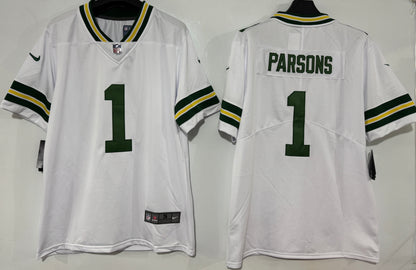 Green Bay Packers White Team Game Jersey