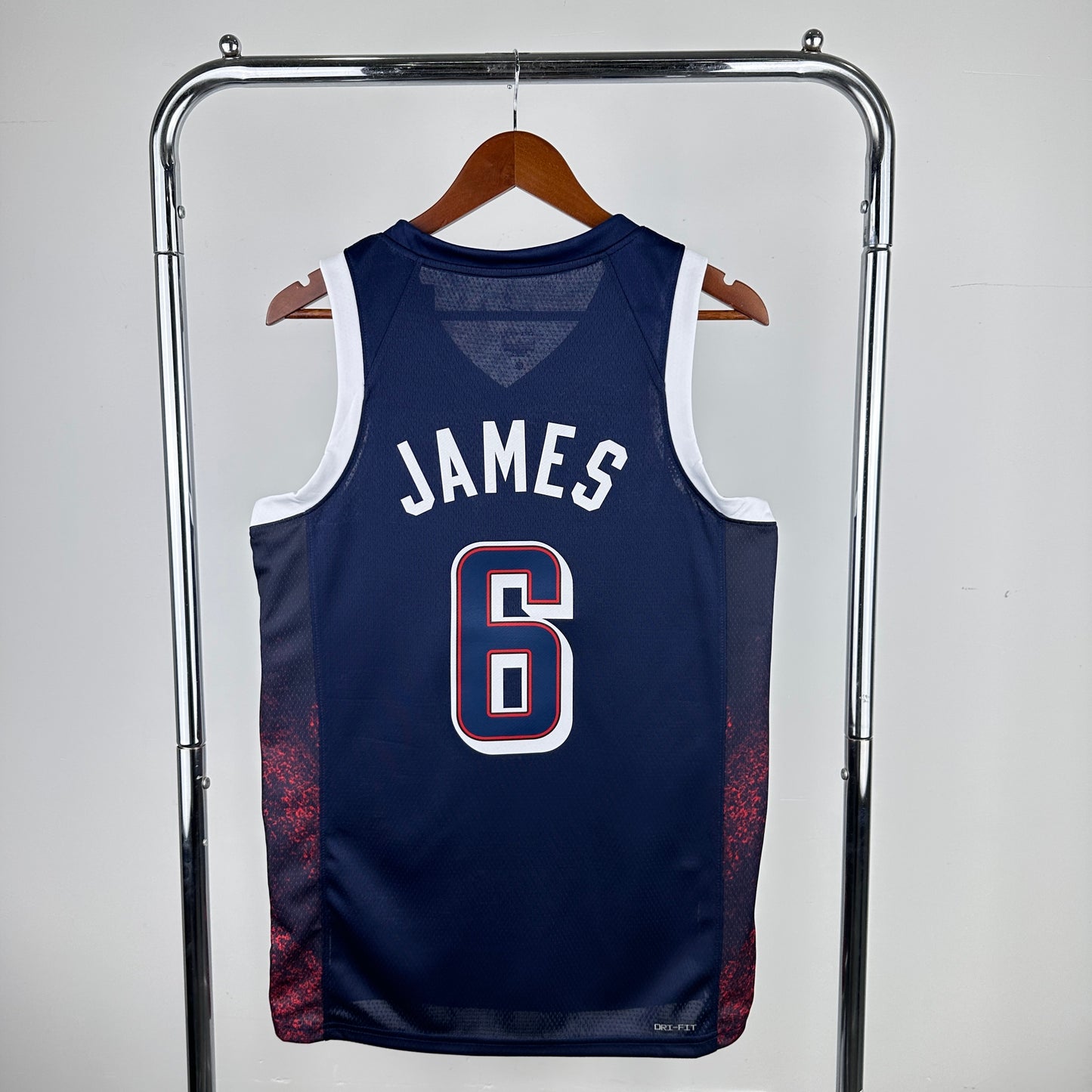 James #6 USA 2024 Navy Away Limited Jersey