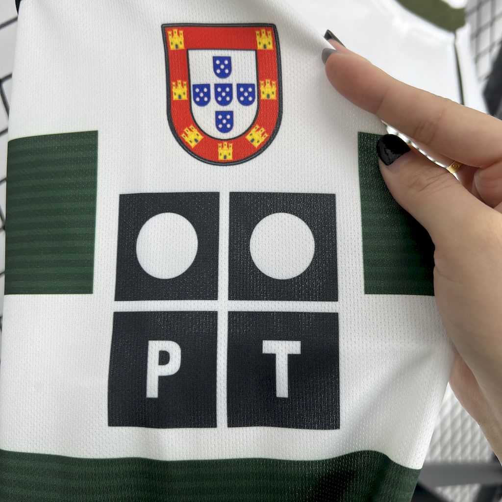 Sporting CP 02-03 Home Long Sleeve Retro Jersey