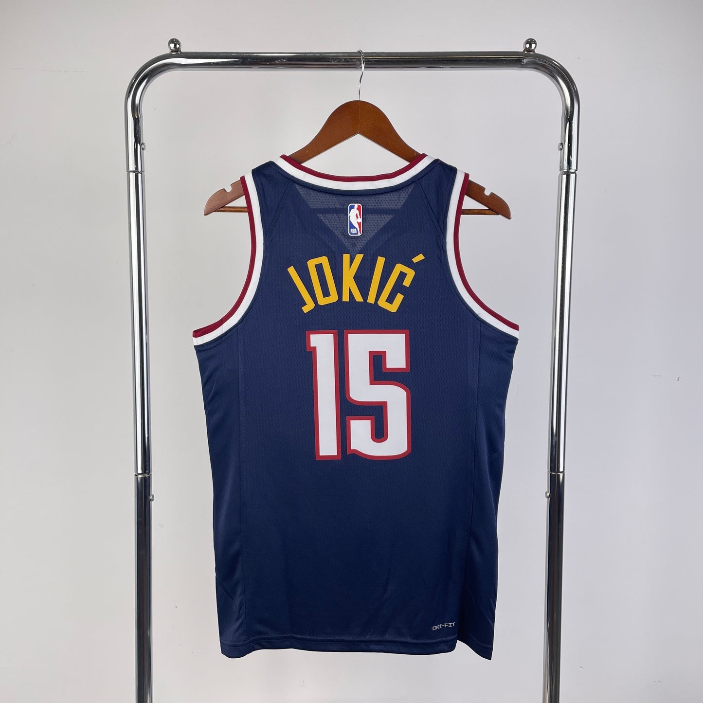 Denver Nuggets Icon Edition Navy Swingman Jersey