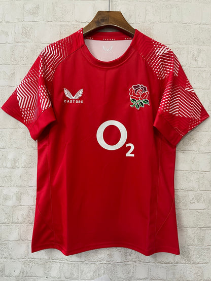 England 25-26 Red Away Rugby Jersey