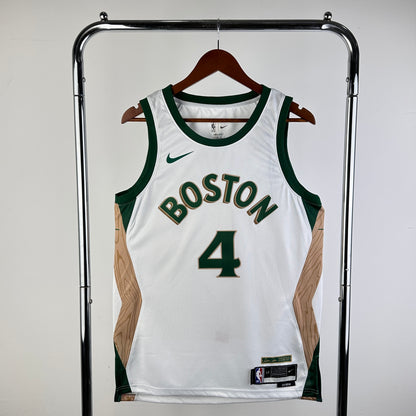 Boston Celtics 23-24 City Edition White Swingman Jersey