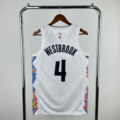 Denver Nuggets 24-25 City Edition White Swingman Jersey