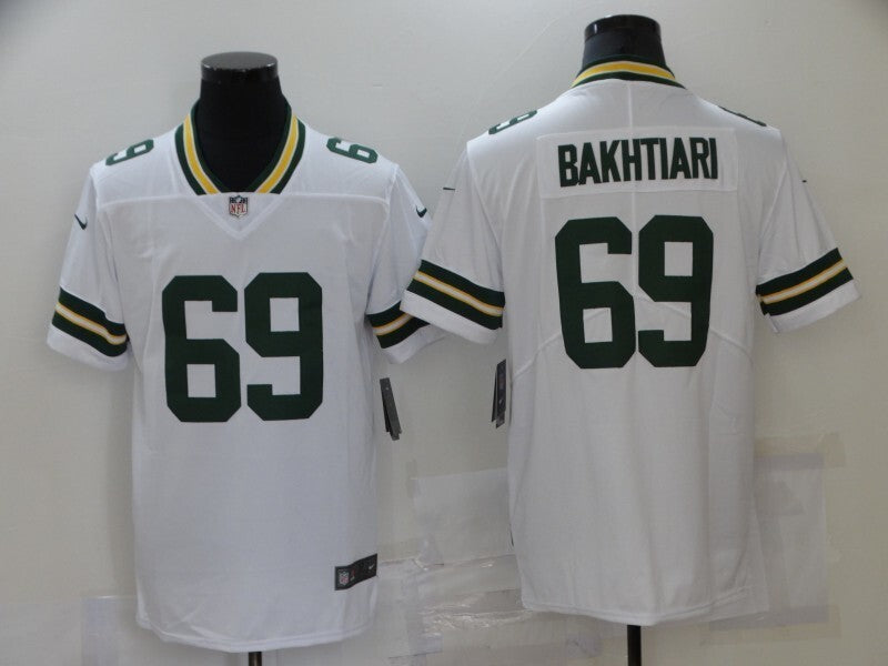 Green Bay Packers White Team Game Jersey