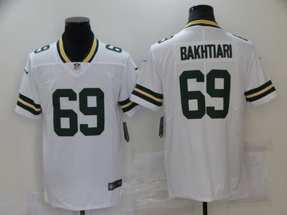 Green Bay Packers White Team Game Jersey