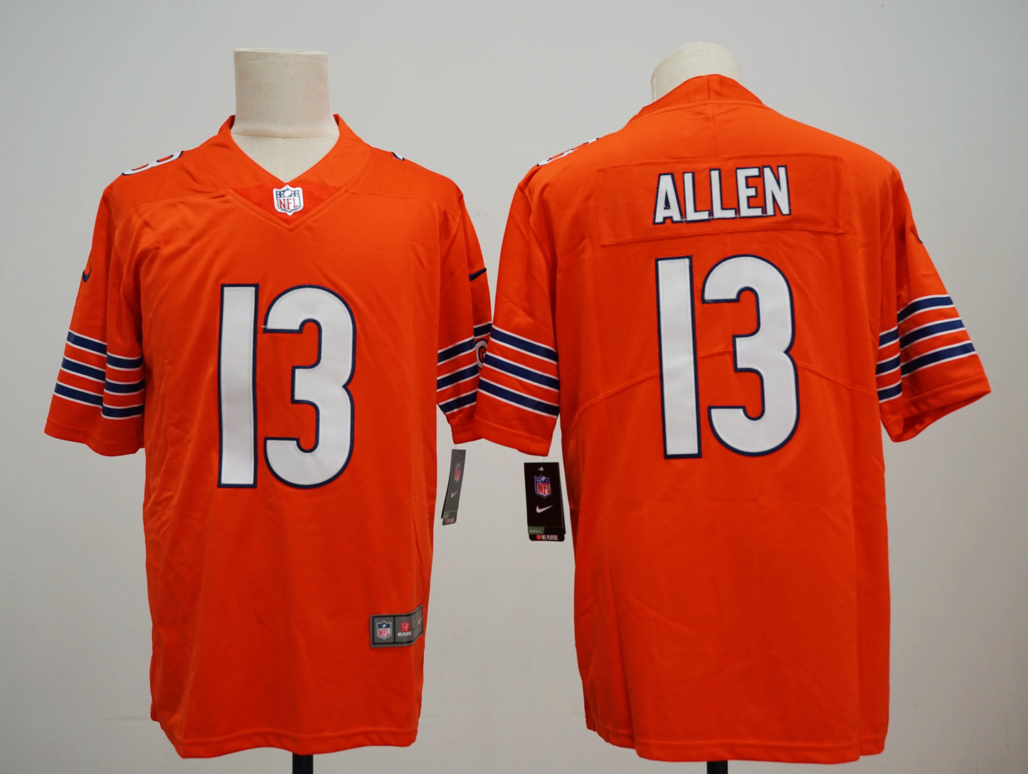 Chicago Bears Orange Alternate Game Jersey