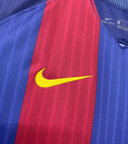 FC Barcelona 16-17 Home Retro Jersey