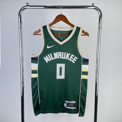 Milwaukee Bucks 23-24 Green Icon Edition Swingman Jersey