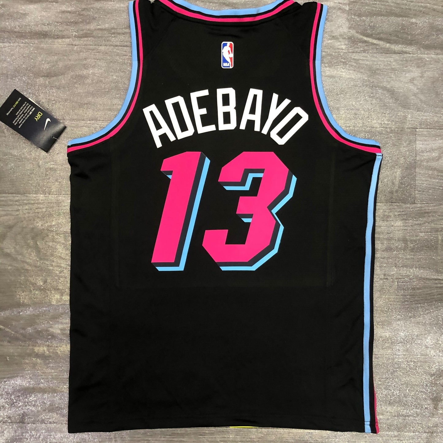 Miami Heat "Vice" Black Swingman Jersey