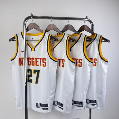 Denver Nuggets Association Edition White Swingman Jersey