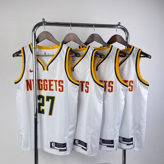 Denver Nuggets Association Edition White Swingman Jersey