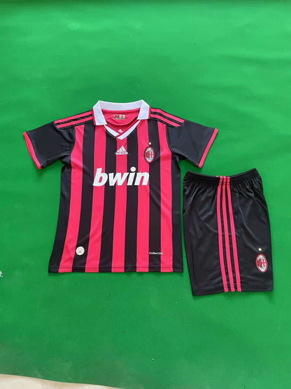 AC Milan 09-10 Home Kid's Retro Kit