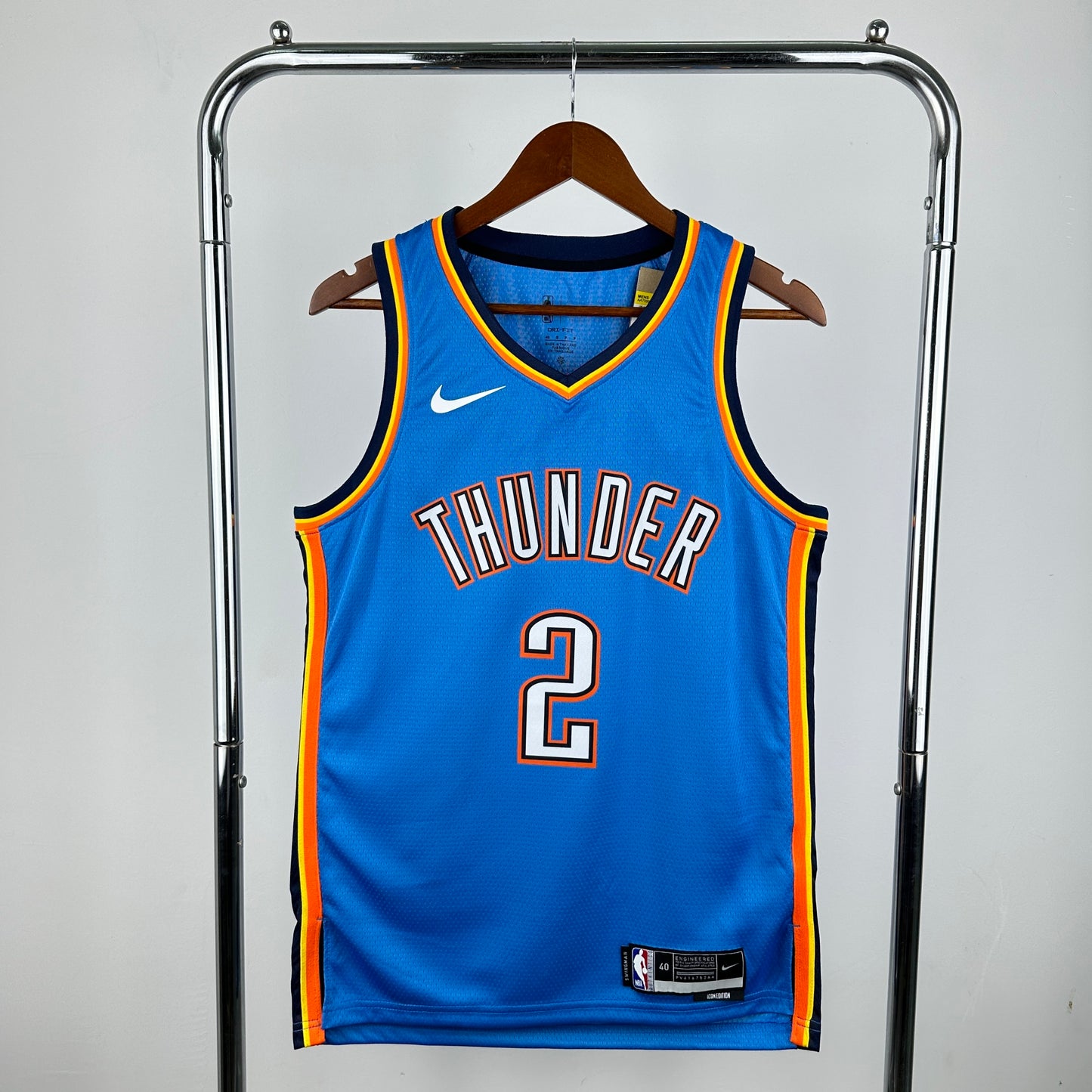 Oklahoma City Thunders 24-25 Away Icon Edition Jersey