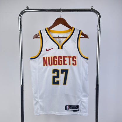 Denver Nuggets Association Edition White Swingman Jersey