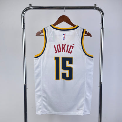 Denver Nuggets Association Edition White Swingman Jersey