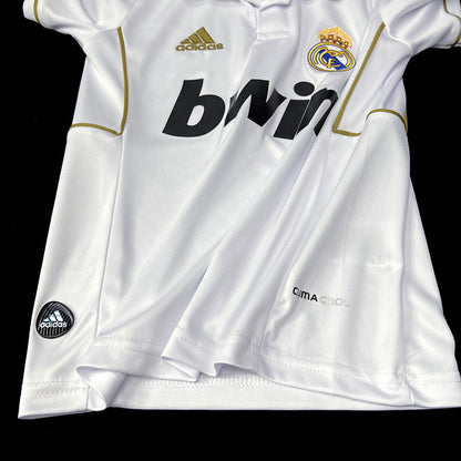 Real Madrid 11-12 Home Kid's Retro Kit