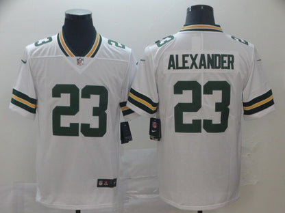 Green Bay Packers White Team Game Jersey