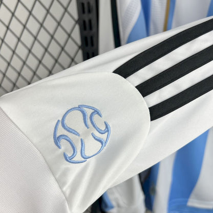 Argentina 2006 Home Long Sleeve Retro Jersey