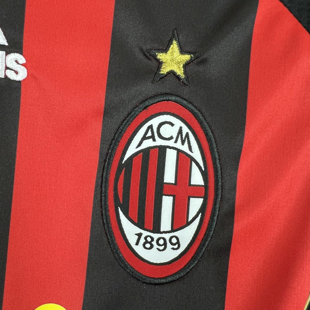 AC Milan 06-07 Home Long Sleeve Retro Jersey