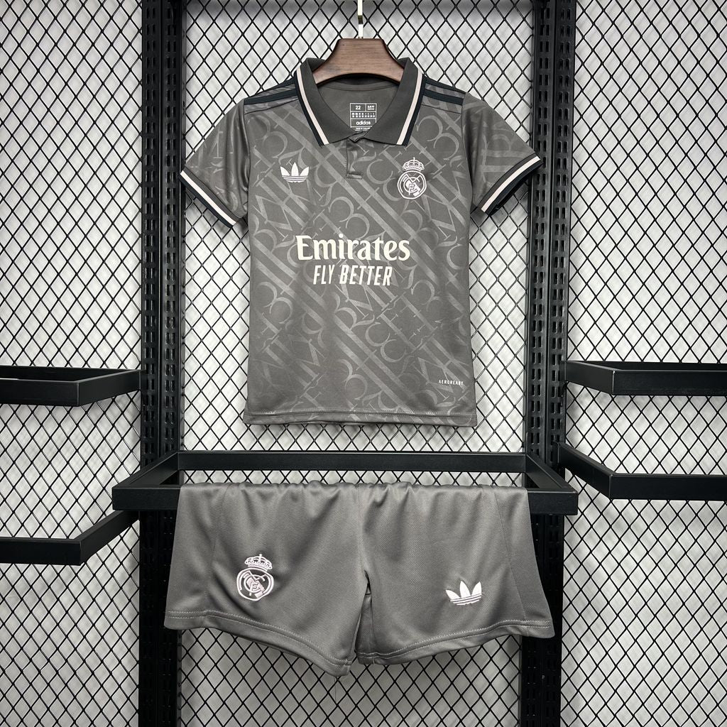 Real Madrid 24-25 Third Kid's Kit