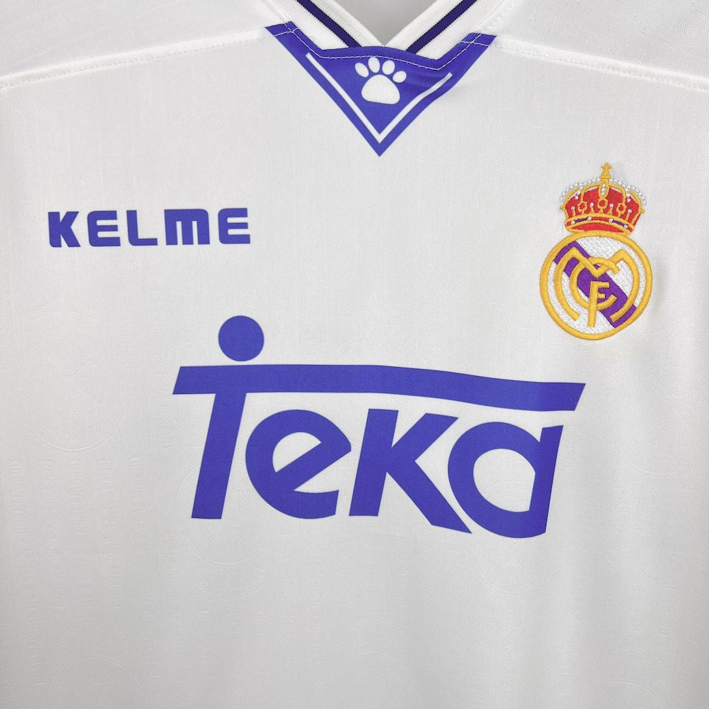 Real Madrid 96-97 Home Retro Jersey