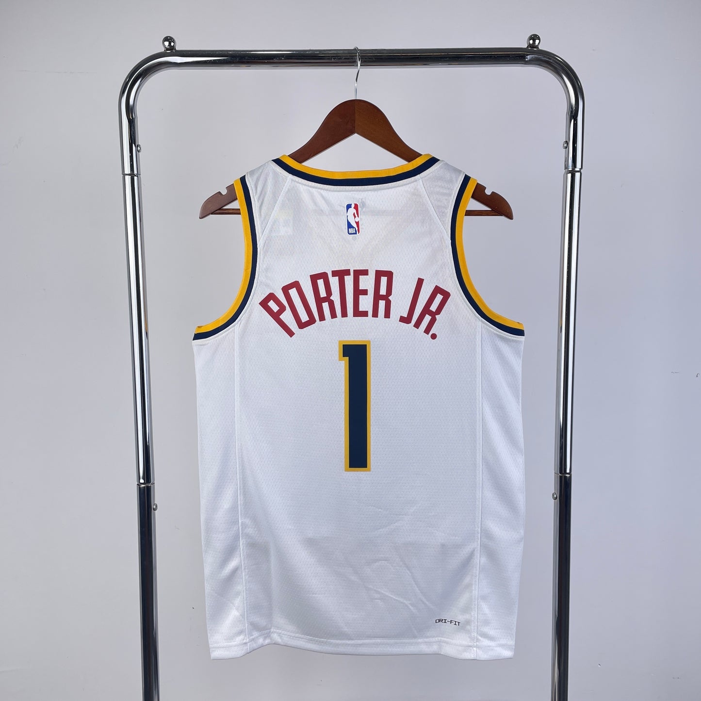 Denver Nuggets Association Edition White Swingman Jersey