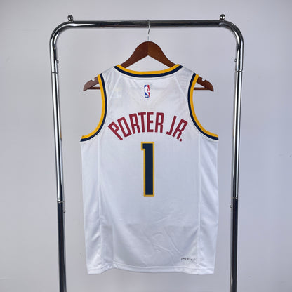 Denver Nuggets Association Edition White Swingman Jersey