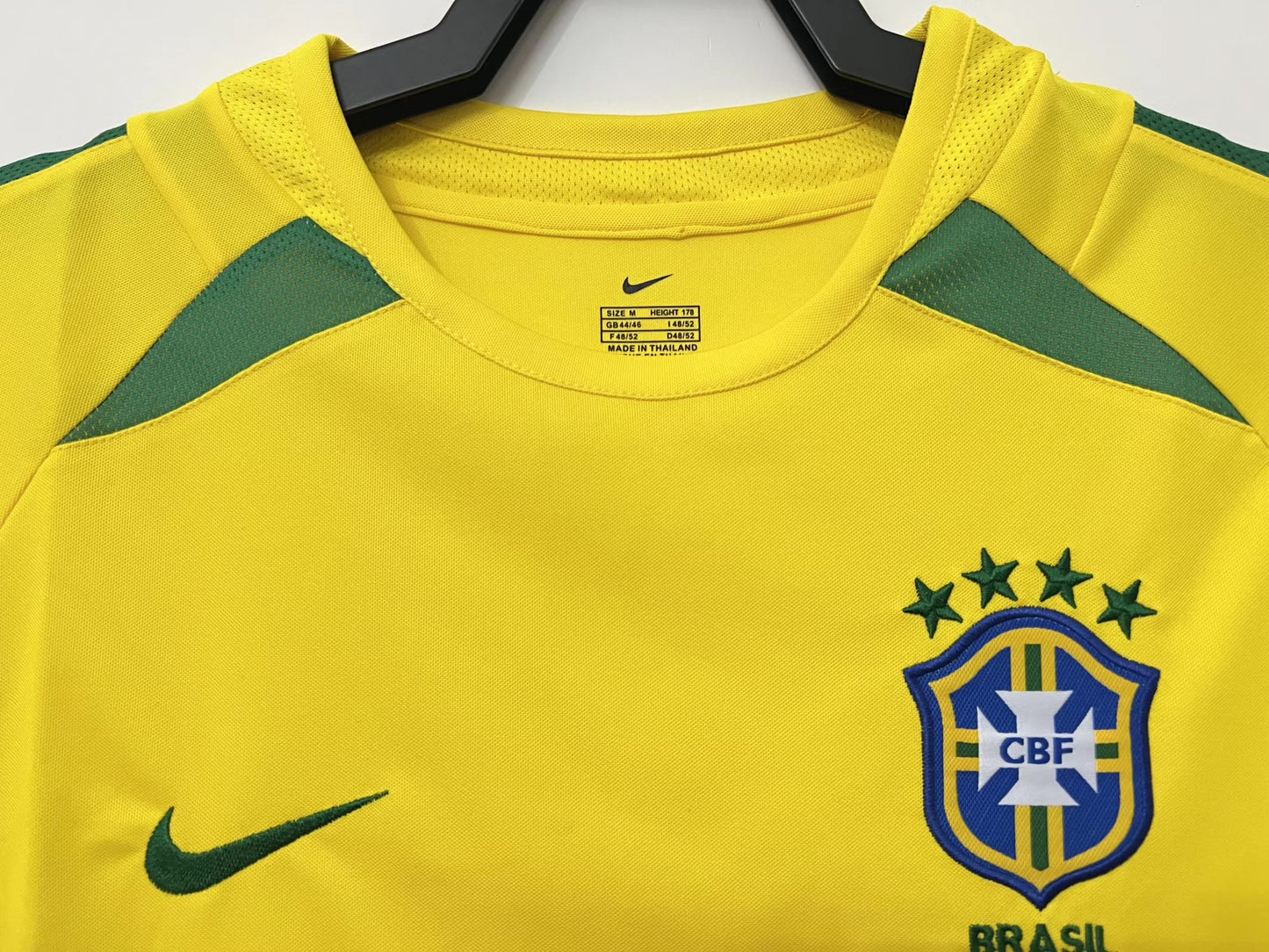 Brazil 2002 Home Retro Jersey