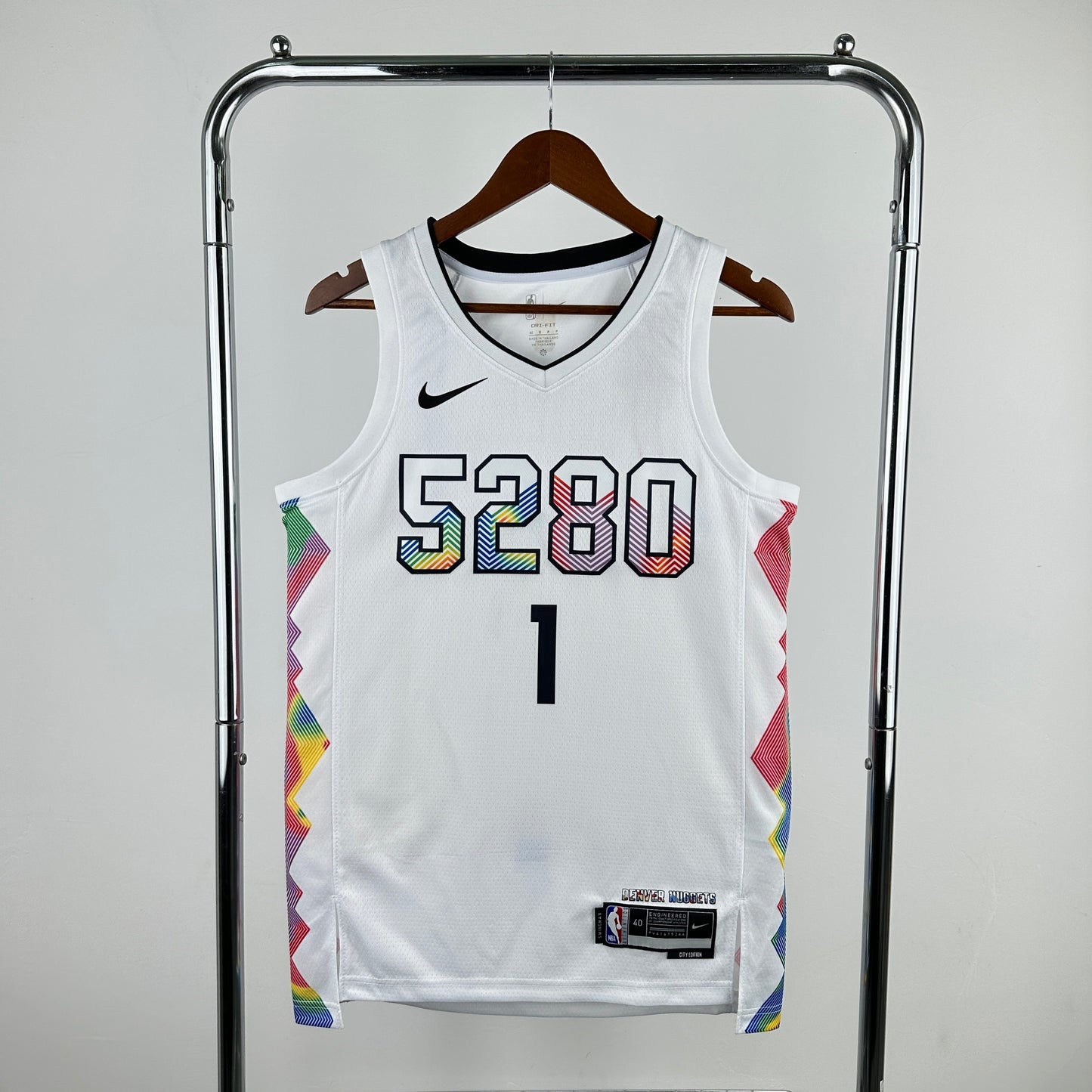 Denver Nuggets 24-25 City Edition White Swingman Jersey